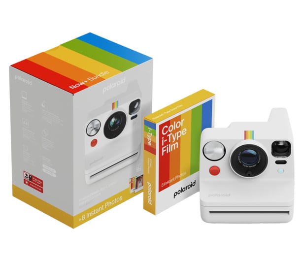 Polaroid Now+ Gen 3 biały + wkłady (8 zdjęć) - 1334430 - zdjęcie